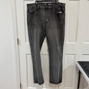 Blacksmith Premium Denim Jeans - Gray‎ Wash - Size 40x32